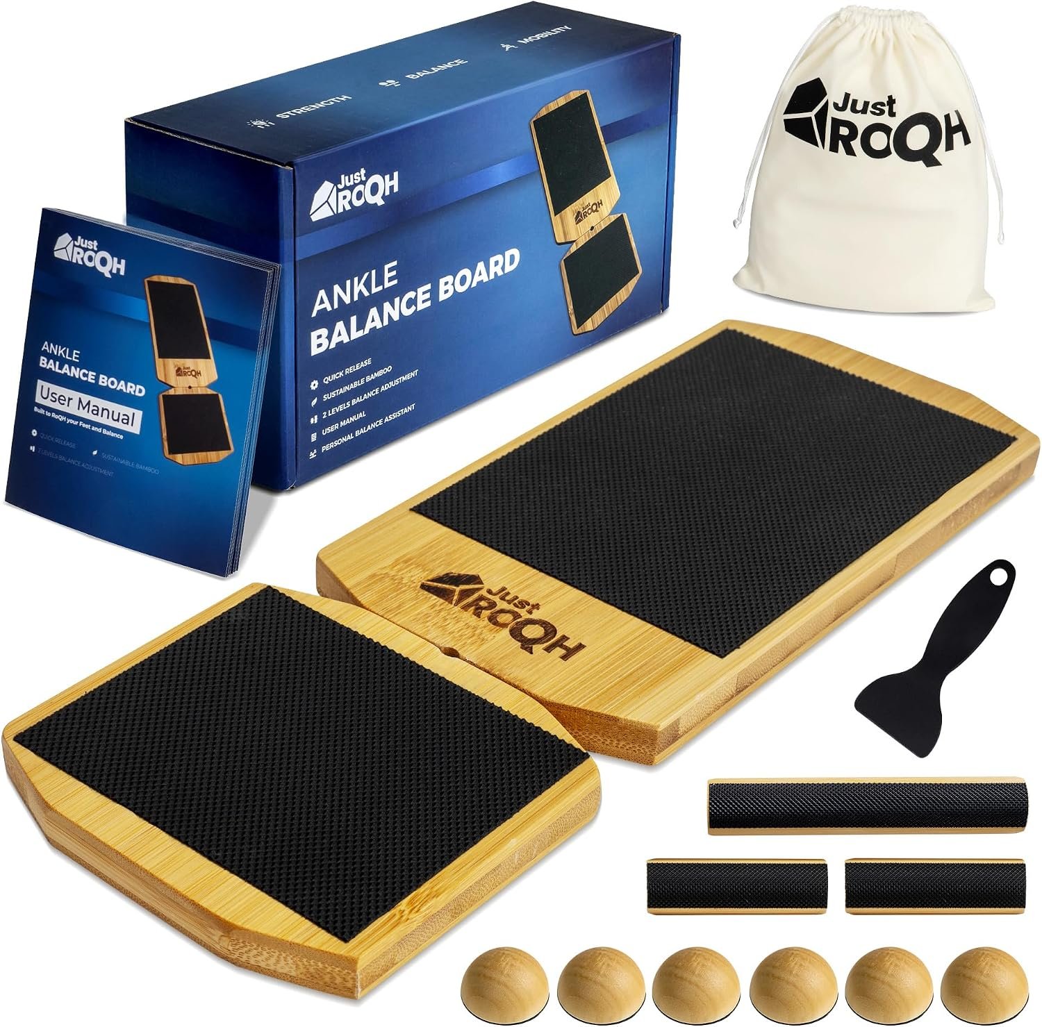 JUST RoQH Ankle Balance Board overview