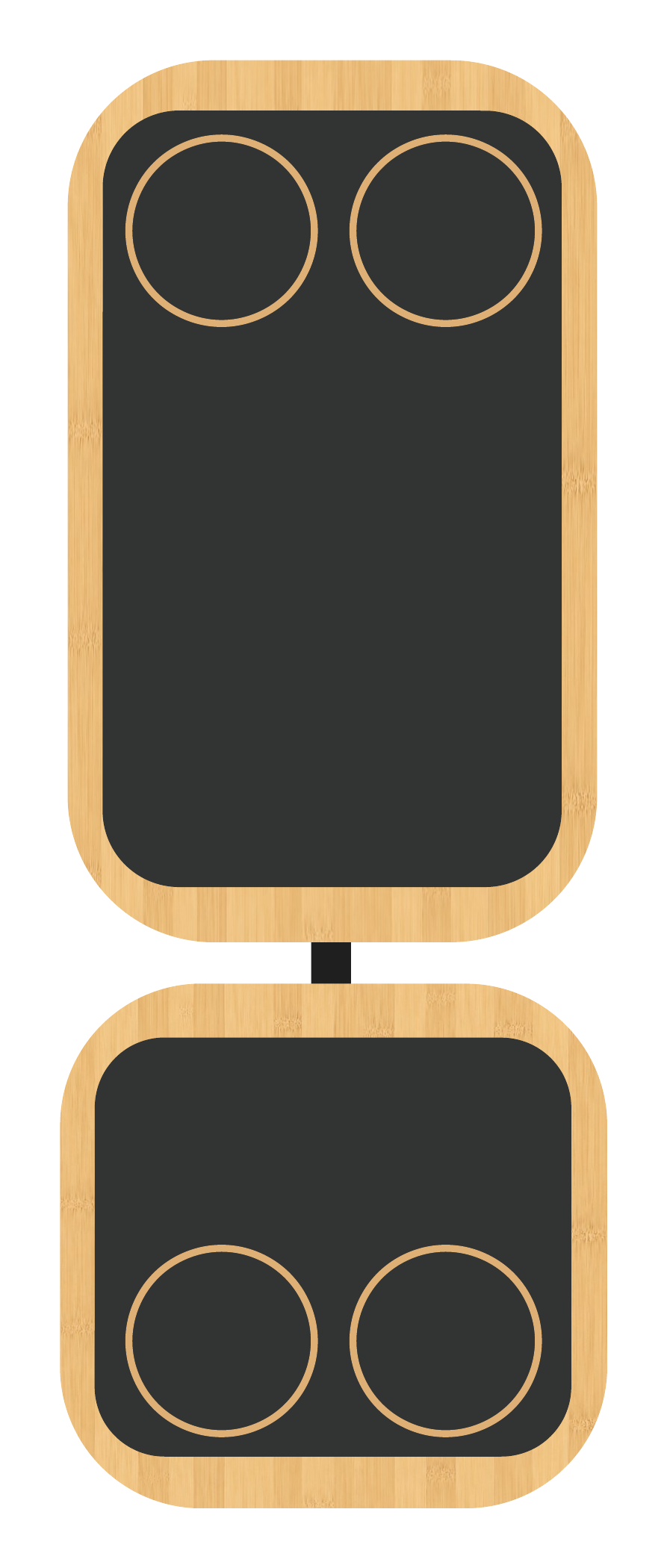 M2 half-round balance-ball setup