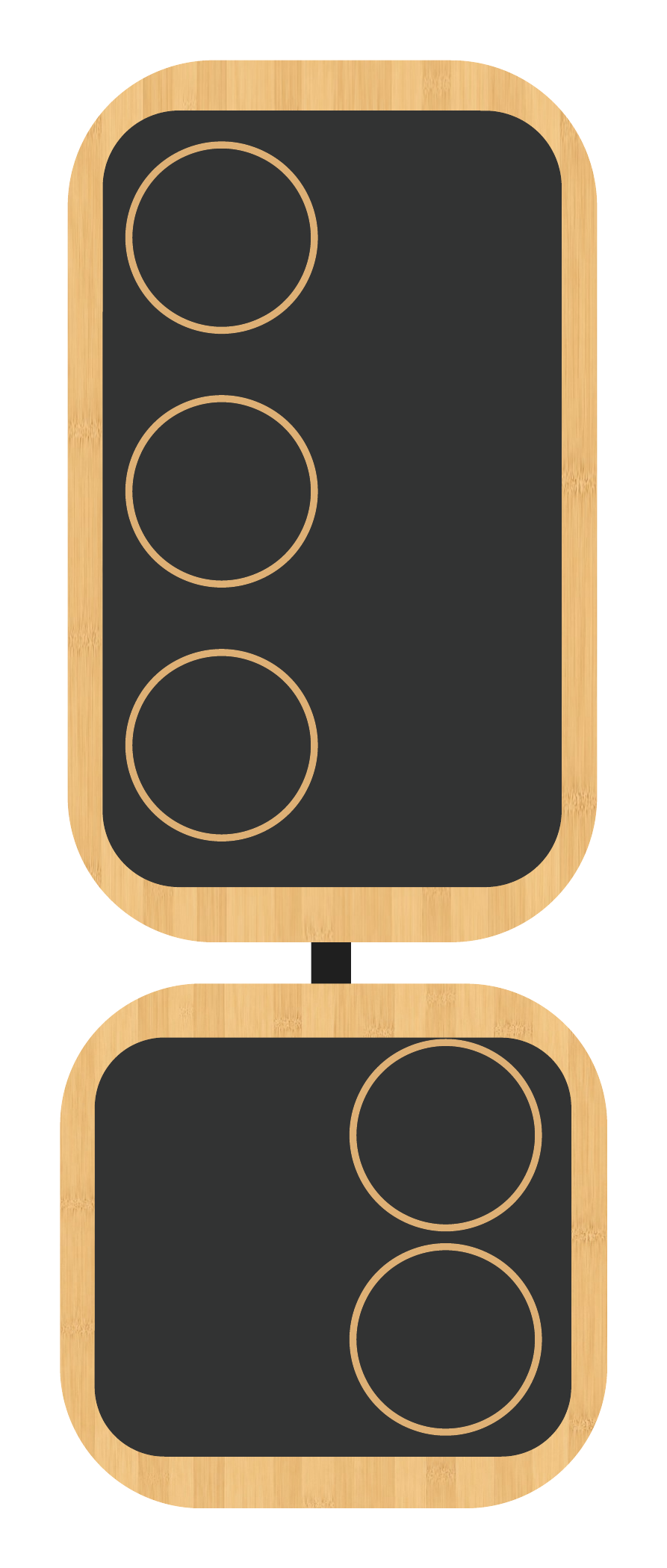 M5 half-round balance-ball setup