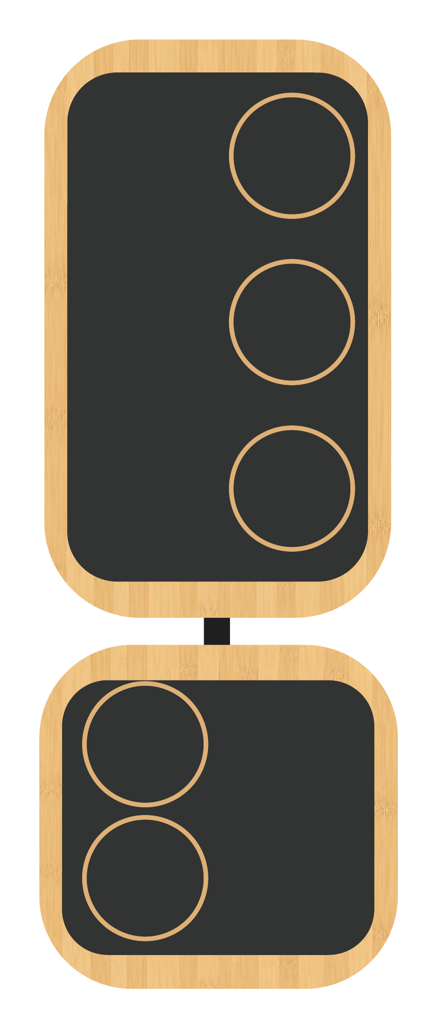 M5 half-round balance-ball setup
