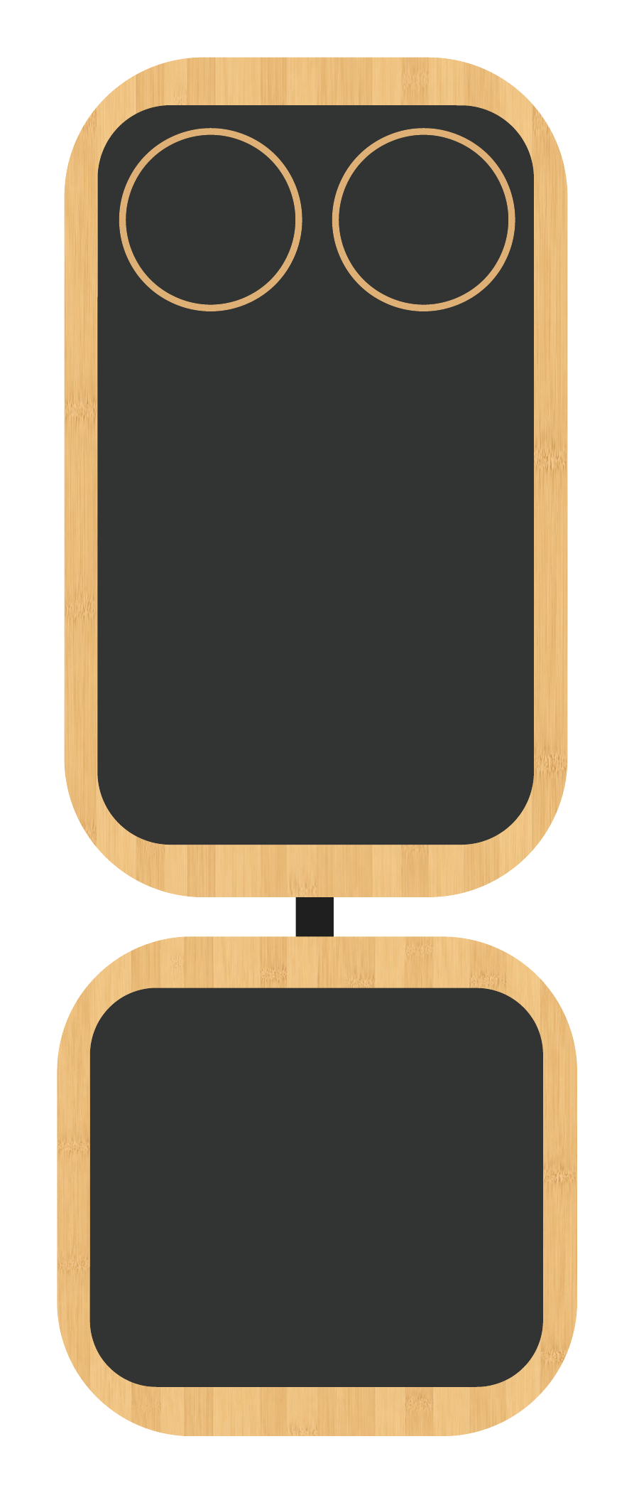 M6 half-round balance-ball setup