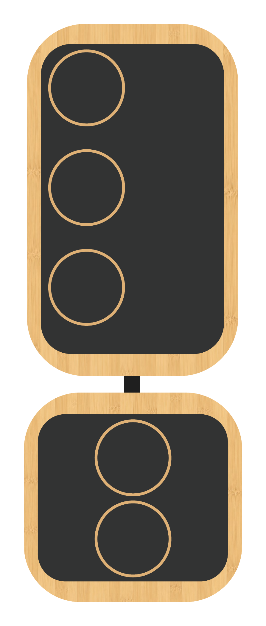 C3 Medial Stabilizer balance-ball setup, Left Foot Setup